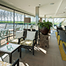 Avalon Waterways Impression's observation deck from the inside