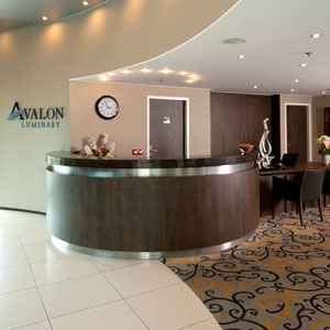 Avalon Waterways Luminary river cruise ship Reception Desk