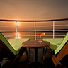 Avalon Siem Reap river cruise ship - Observation Deck View