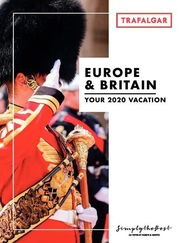 Trafalgar Tours - Europe with Slovenia - Discounts